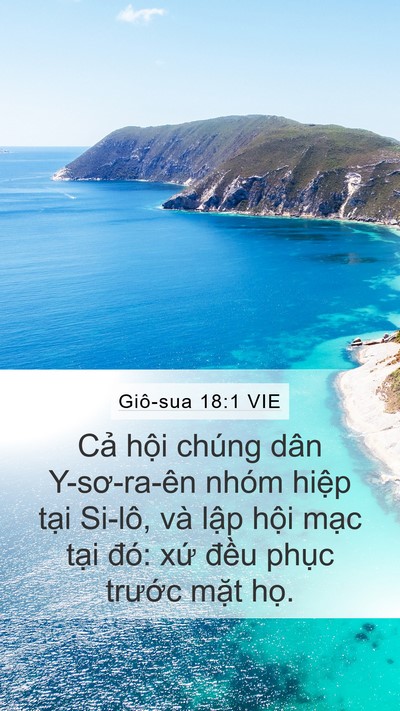 Giô-sua 18:1 VIE Bible Verse Image