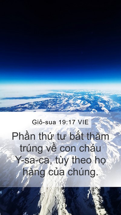 Giô-sua 19:17 VIE Mobile Phone Wallpaper - Phần thứ tư bắt thăm trúng về con - Mobile Bible Verse Wallpaper