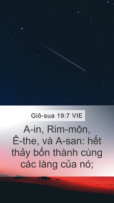 Giô-sua 19:7 VIE Bible Verse Image