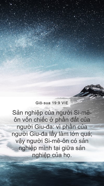 Giô-sua 19:9 VIE Bible Verse Image