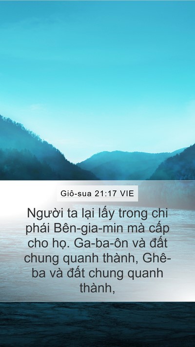 Giô-sua 21:17 VIE Bible Verse Image