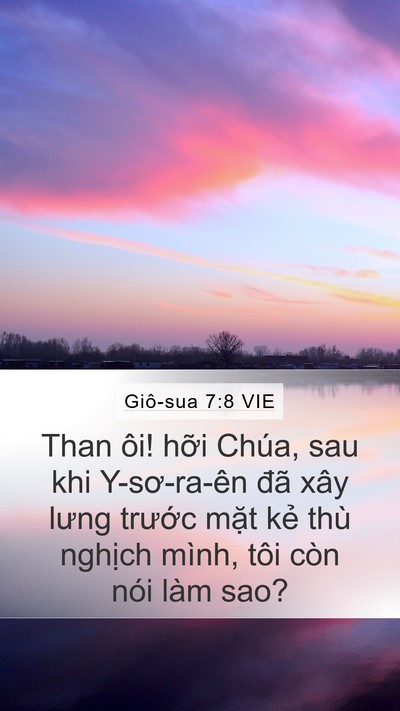 Giô-sua 7:8 VIE Bible Verse Image