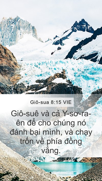 Giô-sua 8:15 VIE Bible Verse Image