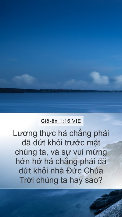 Giô-ên 1:16 VIE Bible Verse Image