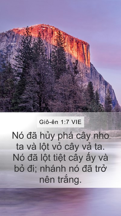 Giô-ên 1:7 VIE Bible Verse Image