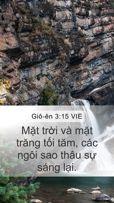 Giô-ên 3:15 VIE Bible Verse Image