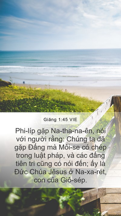 Giăng 1:45 VIE Bible Verse Image
