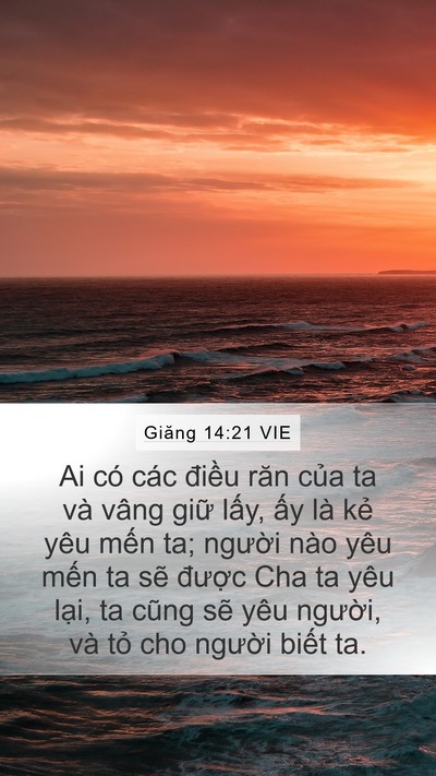 Giăng 14:21 VIE Bible Verse Image
