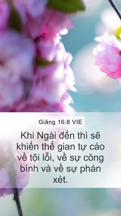 Giăng 16:8 VIE Bible Verse Image