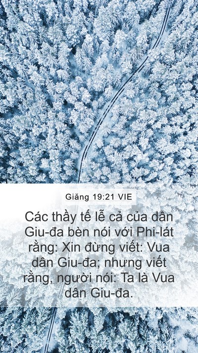 Giăng 19:21 VIE Bible Verse Image