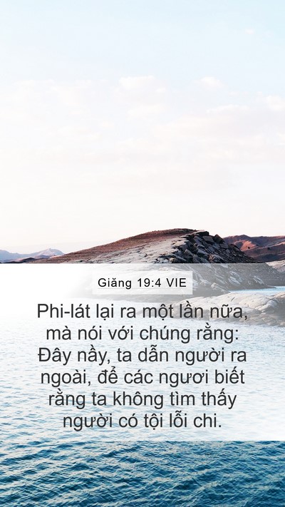 Giăng 19:4 VIE Bible Verse Image