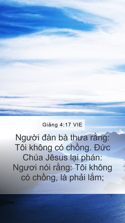 Giăng 4:17 VIE Bible Verse Image