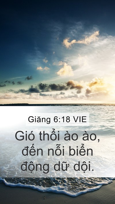 Giăng 6:18 VIE Bible Verse Image
