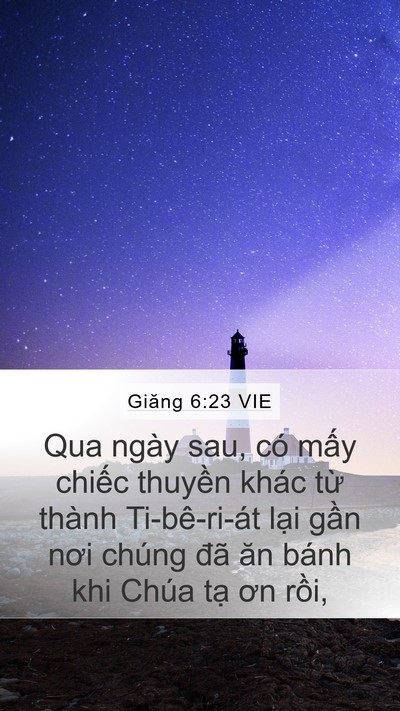 Giăng 6:23 VIE Bible Verse Image