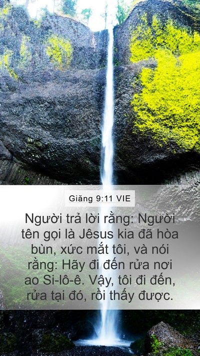 Giăng 9:11 VIE Bible Verse Image