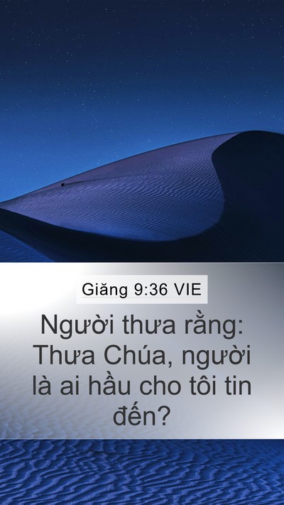 Giăng 9:36 VIE Bible Verse Image