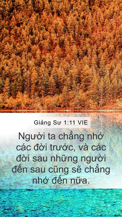 Giảng Sư 1:11 VIE Bible Verse Image