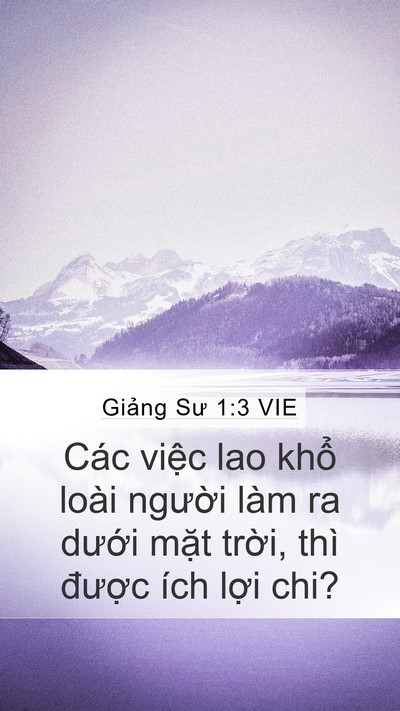 Giảng Sư 1:3 VIE Bible Verse Image
