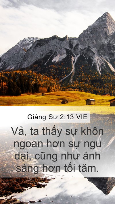 Giảng Sư 2:13 VIE Bible Verse Image