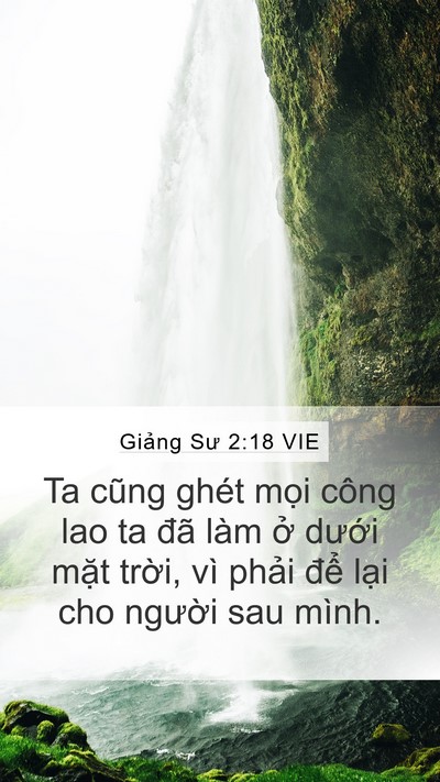 Giảng Sư 2:18 VIE Bible Verse Image