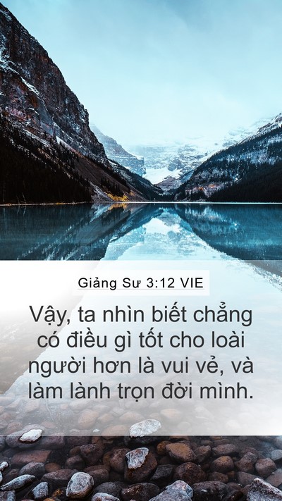Giảng Sư 3:12 VIE Bible Verse Image