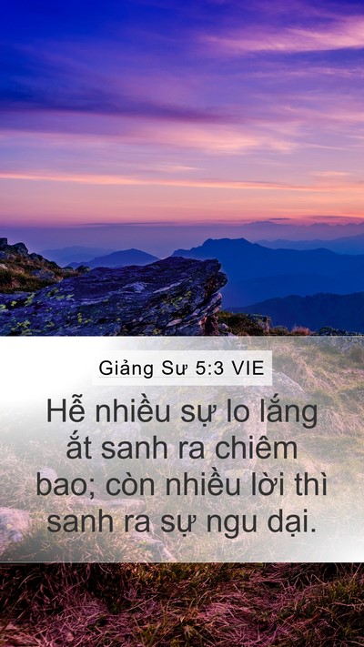 Giảng Sư 5:3 VIE Bible Verse Image