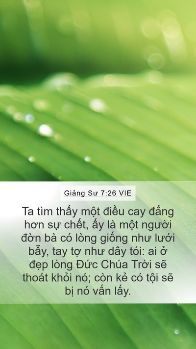 Giảng Sư 7:26 VIE Bible Verse Image