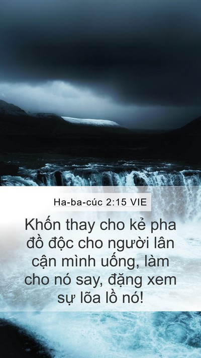 Ha-ba-cúc 2:15 VIE Bible Verse Image