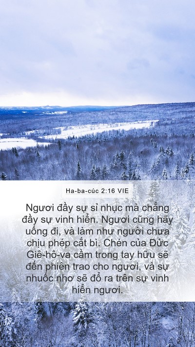 Ha-ba-cúc 2:16 VIE Bible Verse Image