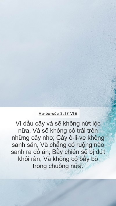 Ha-ba-cúc 3:17 VIE Bible Verse Image
