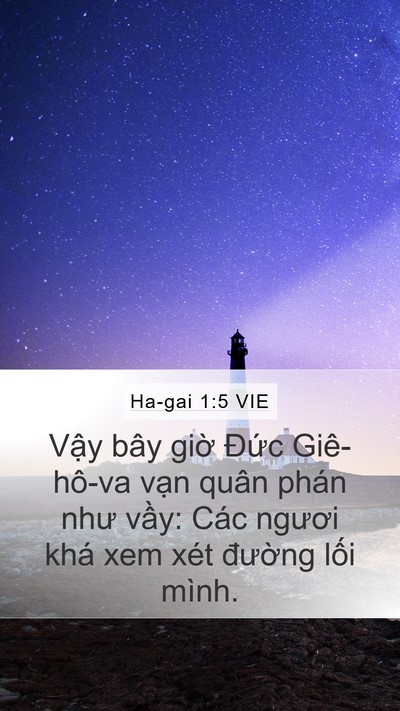 Ha-gai 1:5 VIE Bible Verse Image