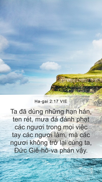 Ha-gai 2:17 VIE Bible Verse Image