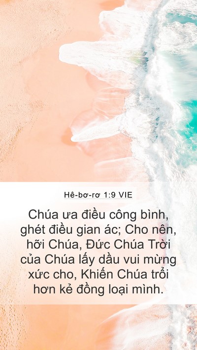 Hê-bơ-rơ 1:9 VIE Bible Verse Image