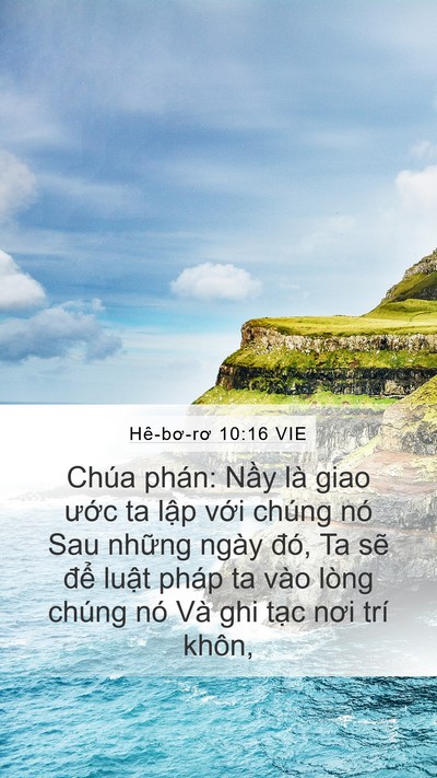Hê-bơ-rơ 10:16 VIE Bible Verse Image