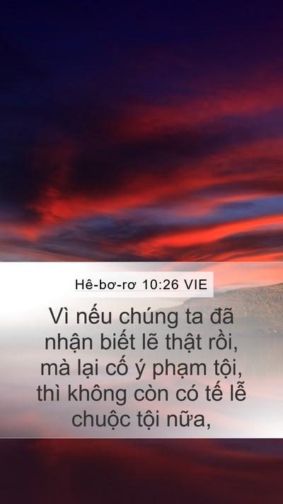 Hê-bơ-rơ 10:26 VIE Bible Verse Image