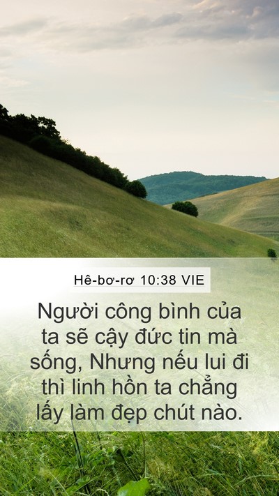 Hê-bơ-rơ 10:38 VIE Bible Verse Image