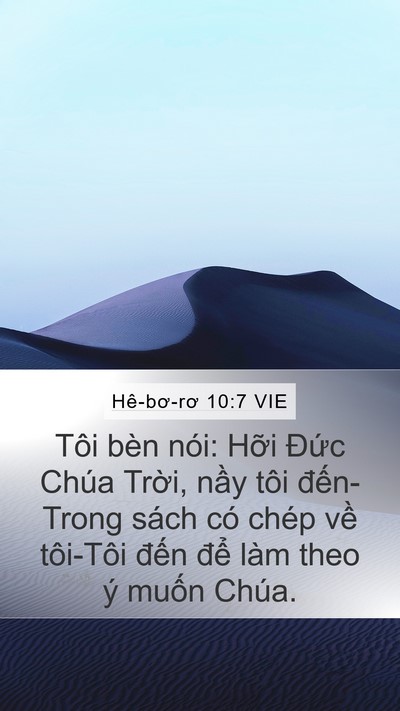 Hê-bơ-rơ 10:7 VIE Bible Verse Image