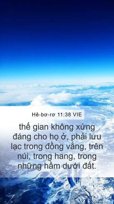 Hê-bơ-rơ 11:38 VIE Bible Verse Image