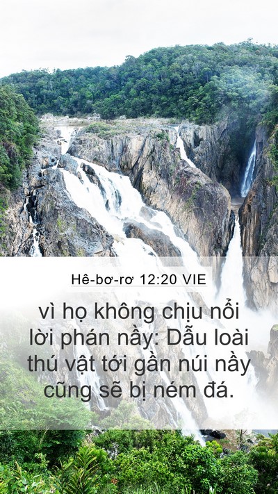 Hê-bơ-rơ 12:20 VIE Bible Verse Image