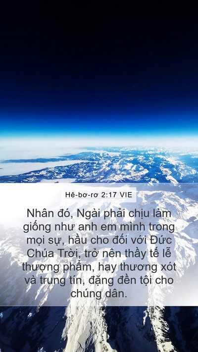 Hê-bơ-rơ 2:17 VIE Bible Verse Image