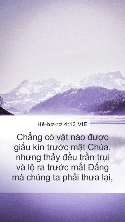 Hê-bơ-rơ 4:13 VIE Bible Verse Image