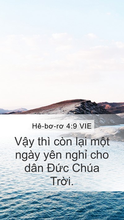 Hê-bơ-rơ 4:9 VIE Bible Verse Image