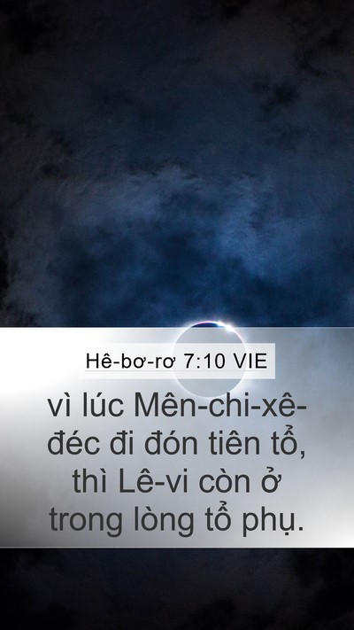 Hê-bơ-rơ 7:10 VIE Bible Verse Image