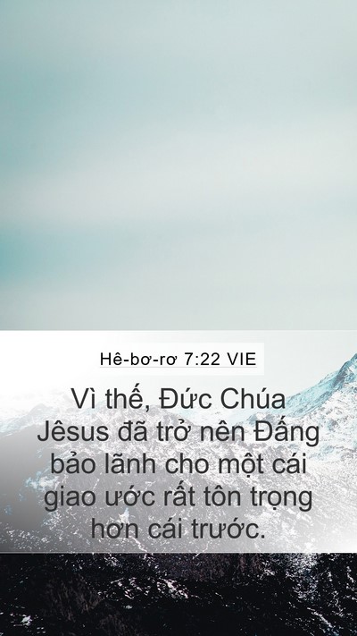 Hê-bơ-rơ 7:22 VIE Bible Verse Image