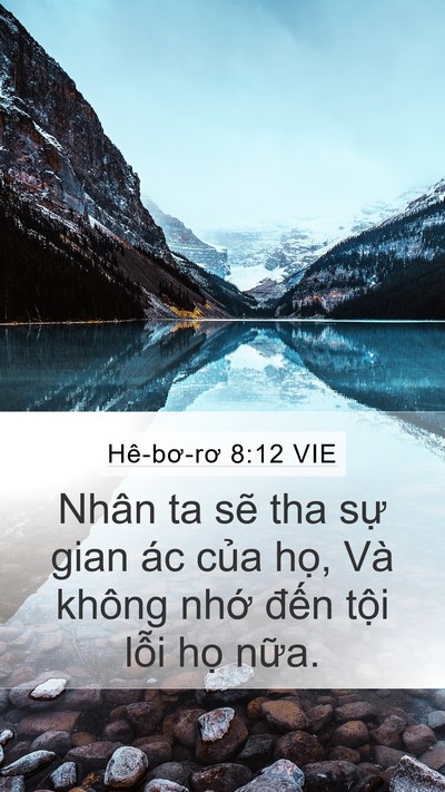 Hê-bơ-rơ 8:12 VIE Bible Verse Image