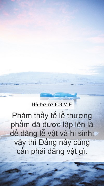 Hê-bơ-rơ 8:3 VIE Bible Verse Image
