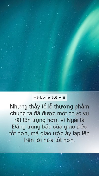 Hê-bơ-rơ 8:6 VIE Bible Verse Image
