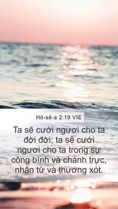 Hô-sê-a 2:19 VIE Bible Verse Image