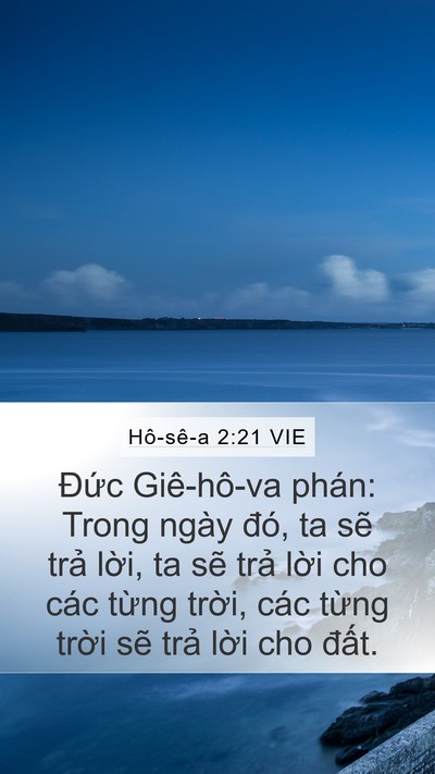 Hô-sê-a 2:21 VIE Bible Verse Image