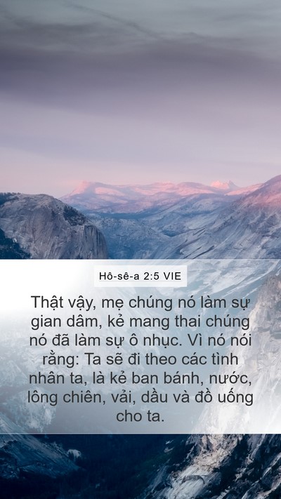 Hô-sê-a 2:5 VIE Bible Verse Image